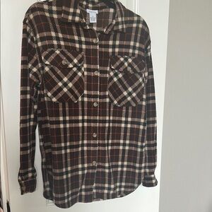 Rue21 Women's Plaid Button Down Shirt